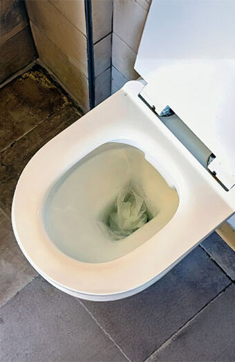 Blocked Toilet